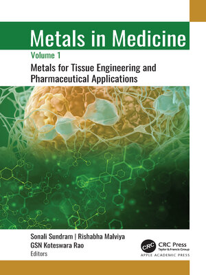 cover image of Metals in Medicine, Volume 1